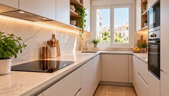 tipos encimera cocina